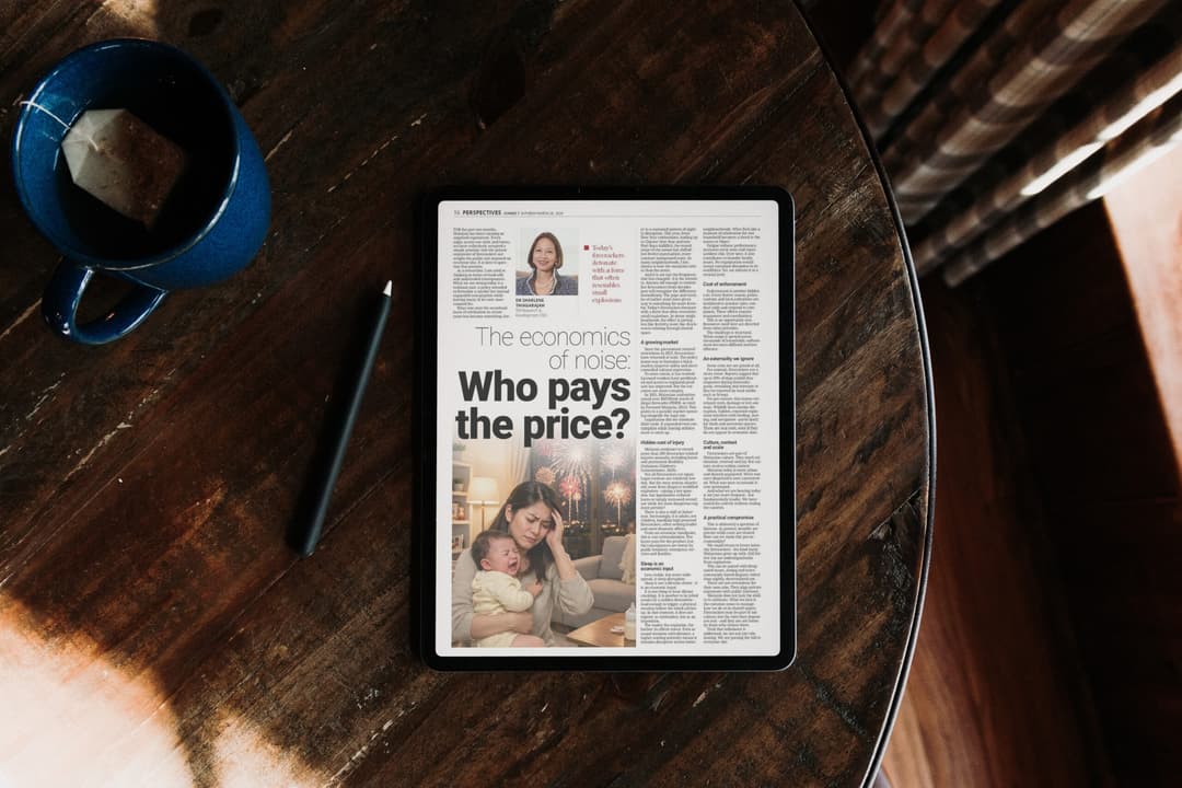 The economics of noise: Who pays the price?