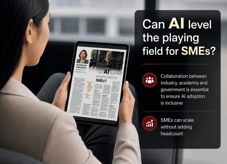 Can AI level the playing field for SMEs