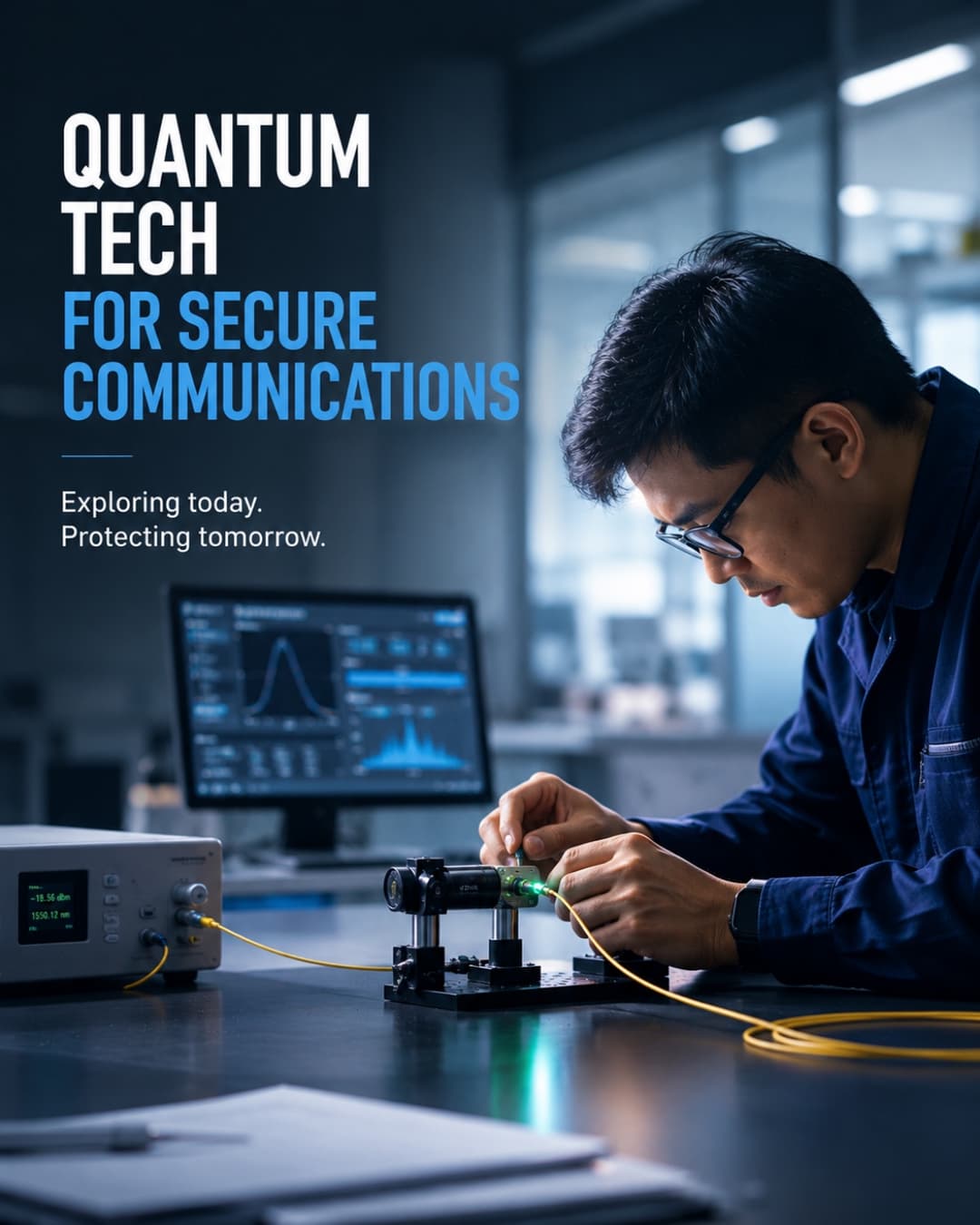Quantum tech for secure communications