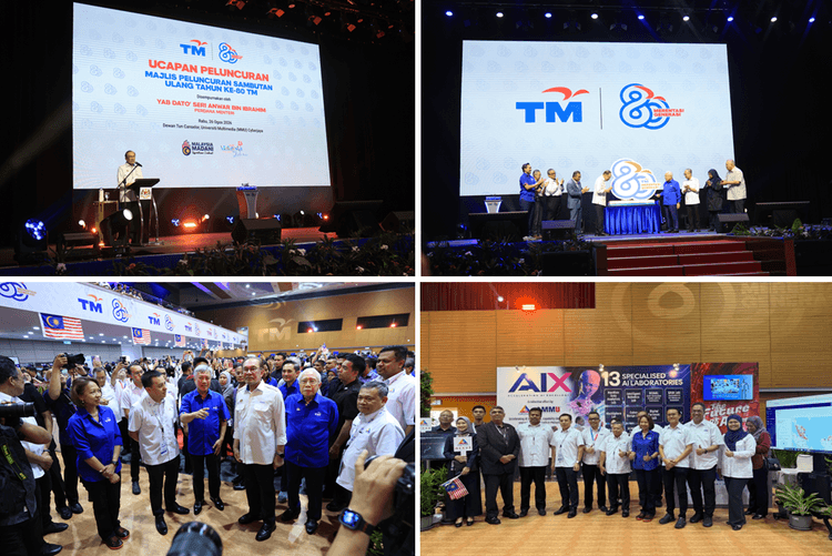 Celebrating 80 years of Telekom Malaysia!
