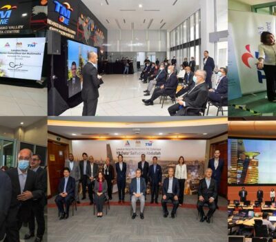 Minister of Communications and Multimedia Malaysia working visit to KVDC and NOC, Cyberjaya