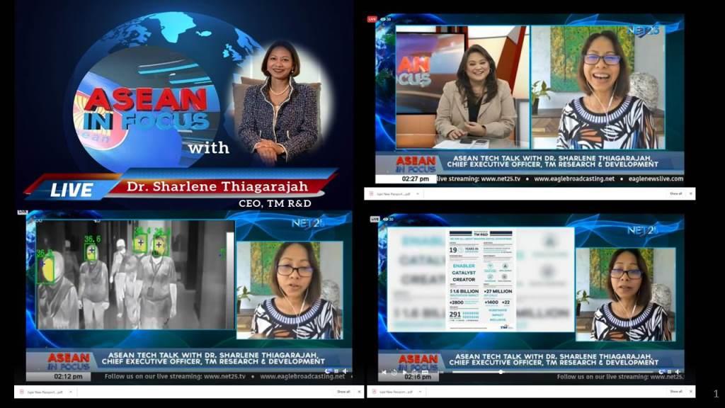 CEO TM R&D in ASEAN IN FOCUS TV Program