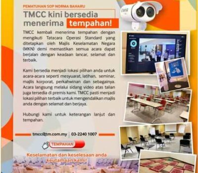 TM Convention Centre (TMCC) is Now Ready!