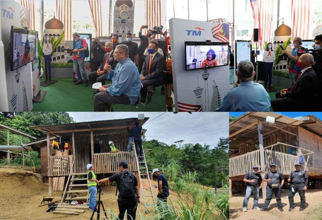 Video call to Veveonah Mosibin in Kampung Sapatalang, Pitas, Sabah