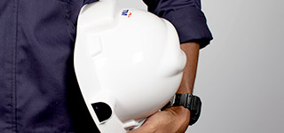 Smart Helmet is a data driven smart industrial grade safety helmet.