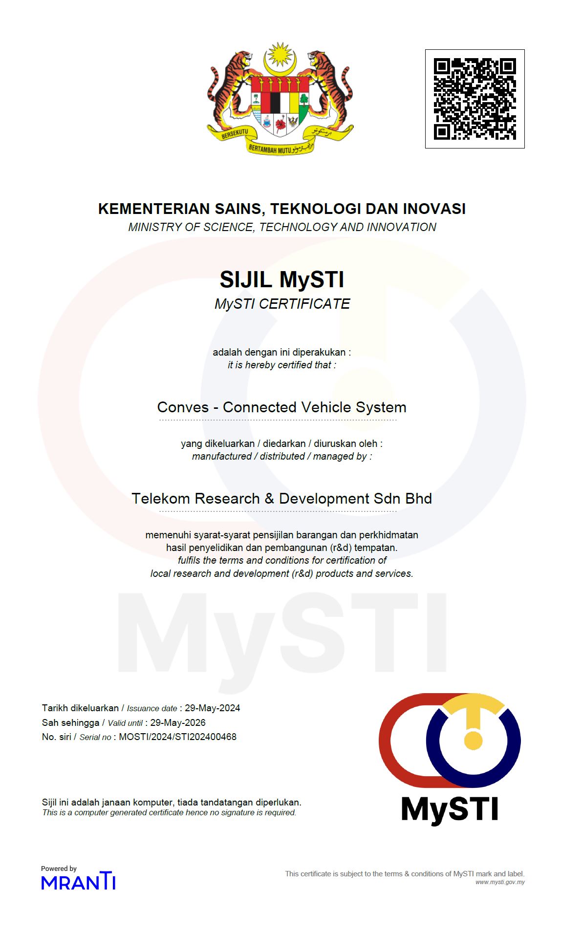 MySTI CONVES