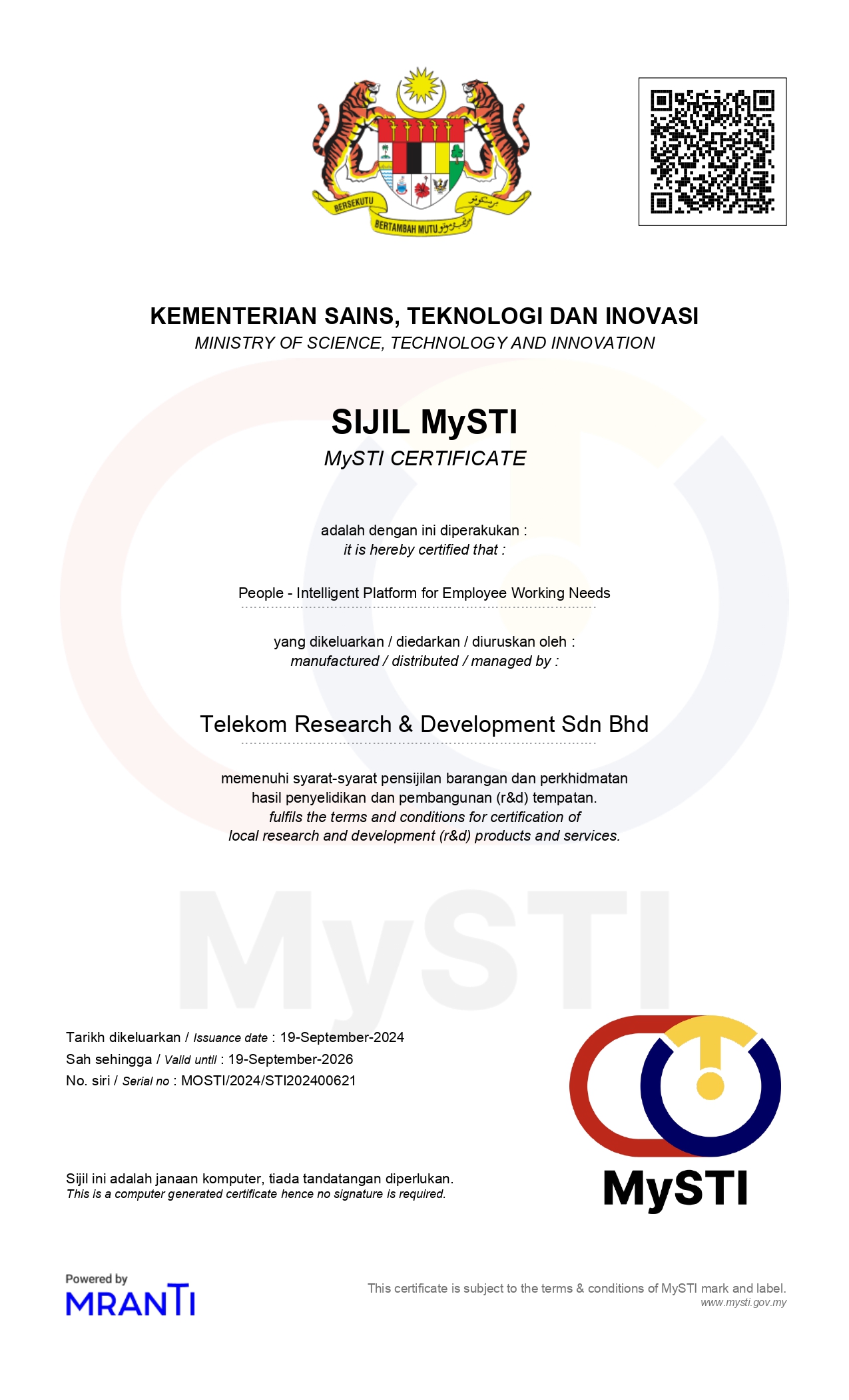 MySTI PEOPLE